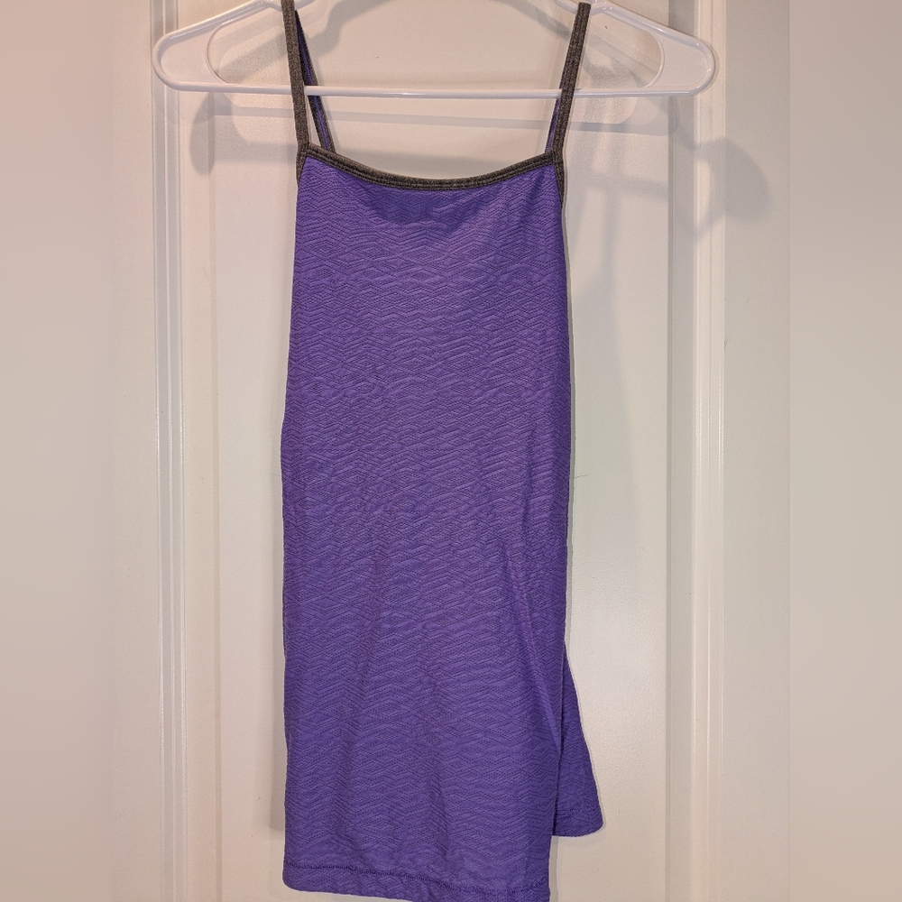Ivivva by Lululemon Purple Strappy Athletic Tank Top Girls Size 14